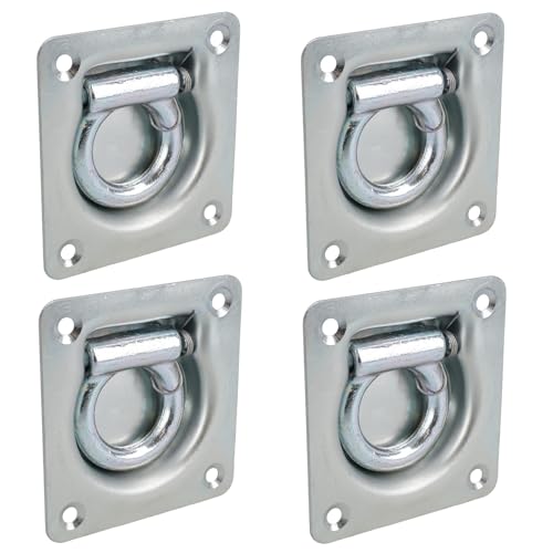 Pack de 4 anillos de amarre TR082 para fijación de carga segura