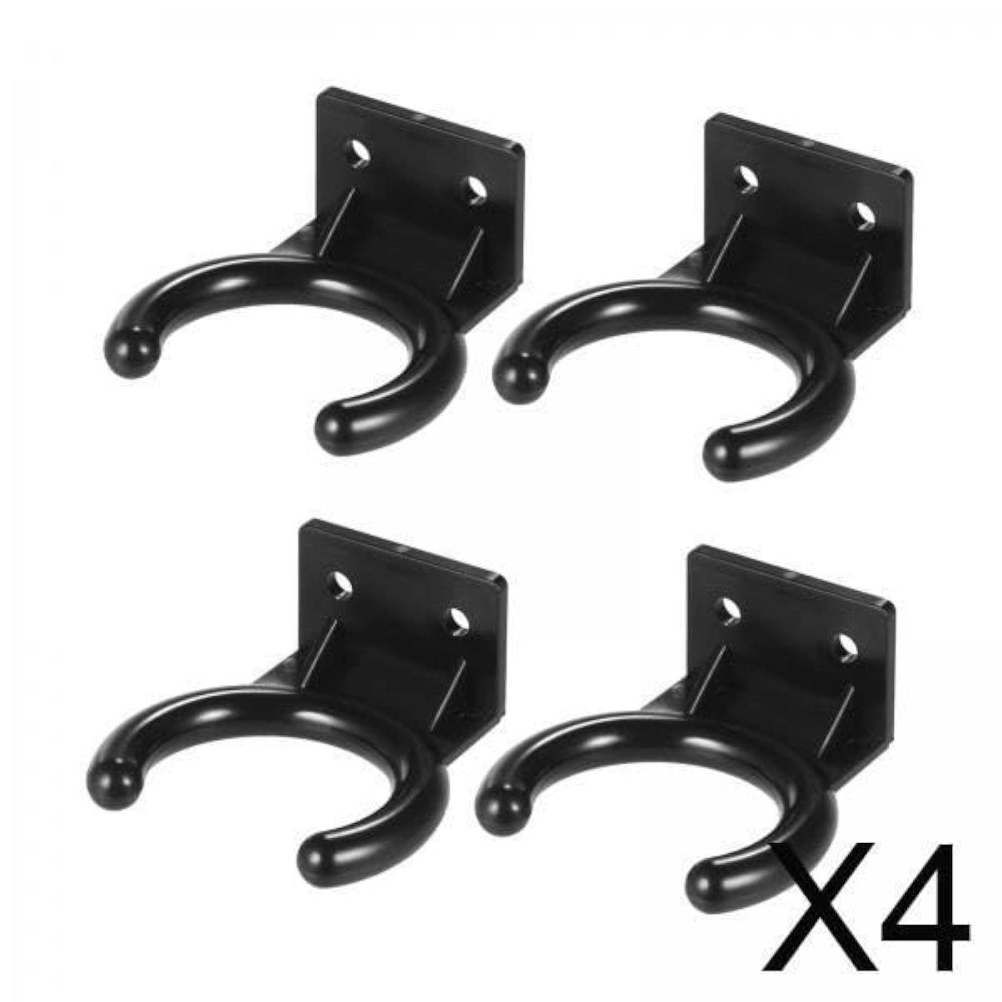 4x4 Pieces Mic Hook Wall Hanger Stands for Office