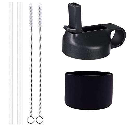 The Mass Wide Mouth Straw Lid and Silicon Boot for 12-40 oz Hydro