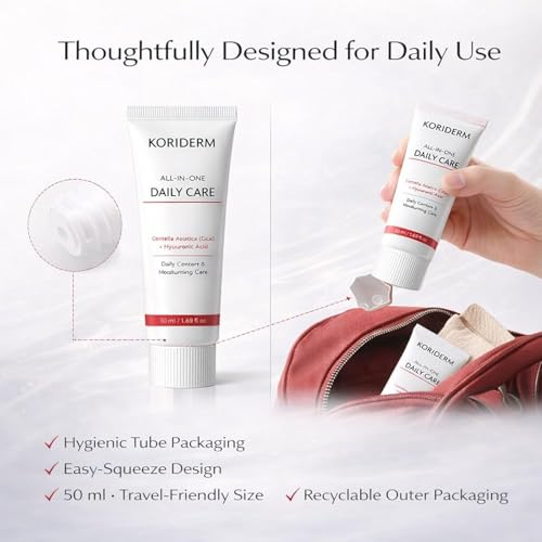 Nabevin KKP Face Cream Moisturizer 1 PACK - All-in-One Daily Facial Lotion with Centella Asiatica Collagen & Hyaluronic Acid - Hydrates, Firms & Reduces Wrinkles - 1.69 Fl Oz