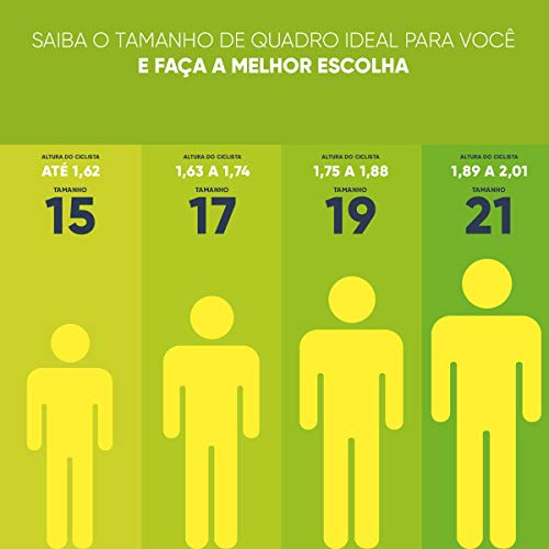 Bicicleta Aro 29 KSW 21v Freio Hidráulico (Preto/Laranja, 17)