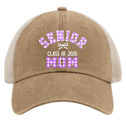 Senior Mom 20254 Mens Ball Caps Trucker Hat for Men's Low Profile Hats Quick Dry Sun Visor Hat