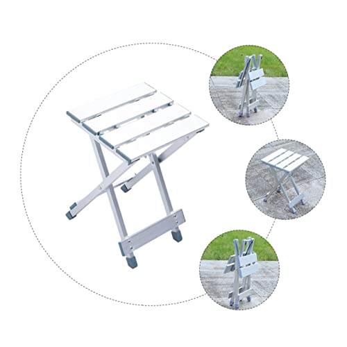 Chaise Camping Pliante VANZACK en alliage aluminium tabouret compact - 6