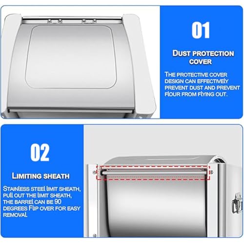 Impastatrice a spirale professionale in acciaio inox, capacità 6 kg, per ristoranti e panetterie, macchina elettrica per pane e pasta