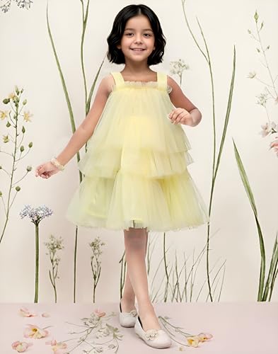 Image of Toonyport Indi Baby Girls Above Knee Festive /Wedding Dress