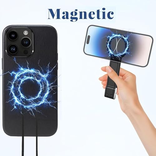 Trípode plegable para teléfonos inteligentes y soporte magnético de escritorio 6
