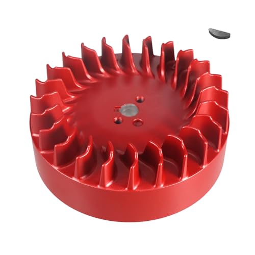 Upgrade Aluminum Flywheel 10krpm Red For Predator 212cc 196cc 224cc 69730 69736 NonHemi Cast,For Honda GX160 GX200,For Coleman CT200U BT200X Mini Bike