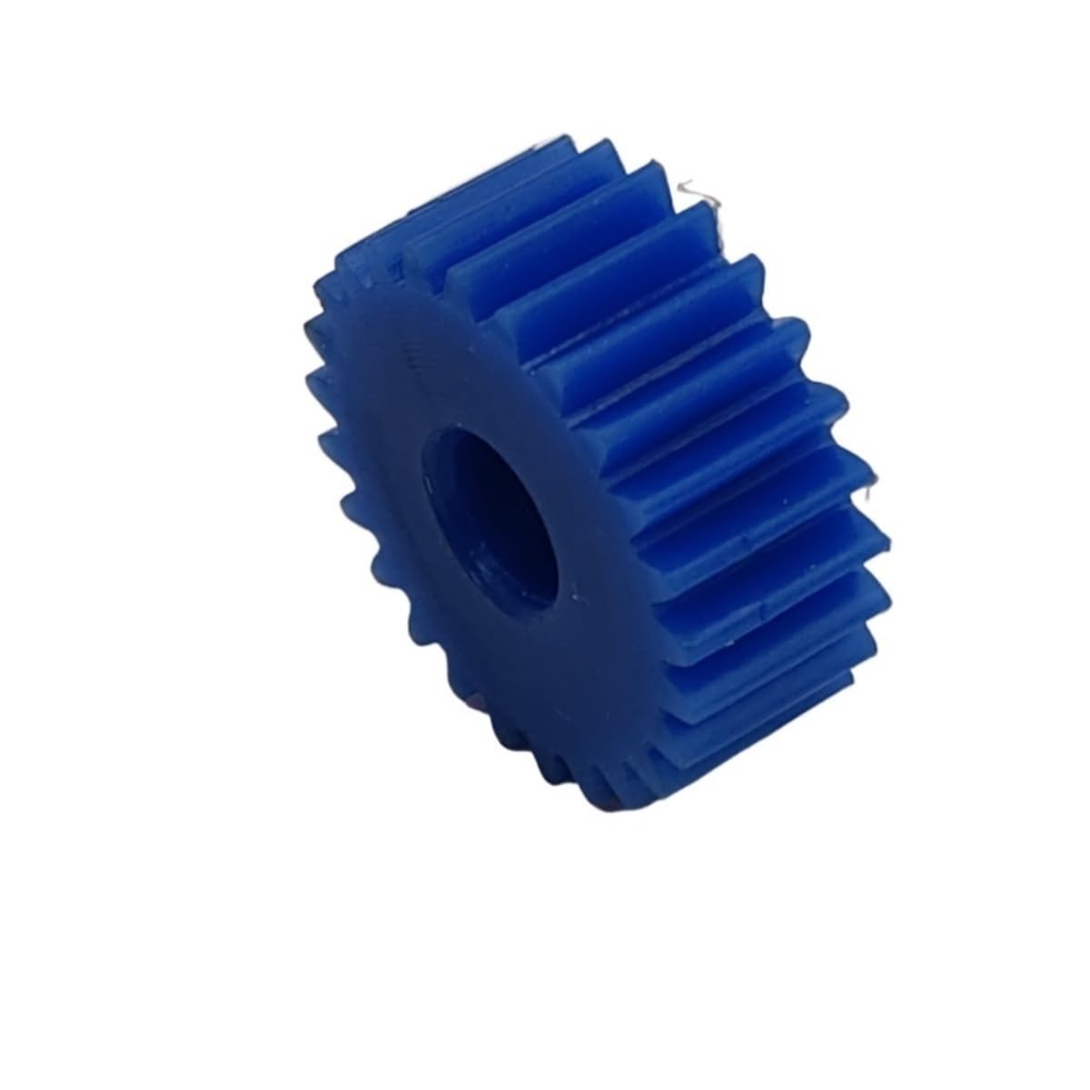 Cylindrical Drive 1pcs 2 Module Blue Nylon Flat Spur Gear 20mm Thickness Straight Teeth Transmission Cylindrical Gear Wheels 6mm Process Hole Rack Machinery(12 Teeth)