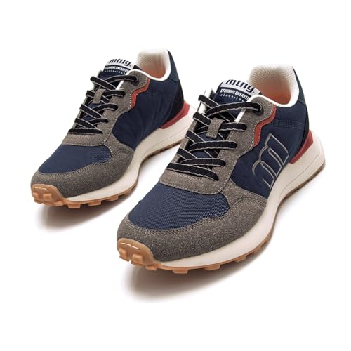 Mtng Para Hombre. 84810 Zapatillas Zinc Azul (45), Plano, Cordones, Casual - 2