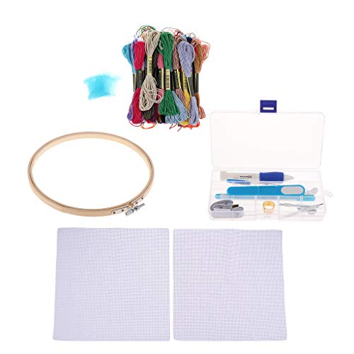 Kit de broderie au point de croix pour activité manuelle de week-end