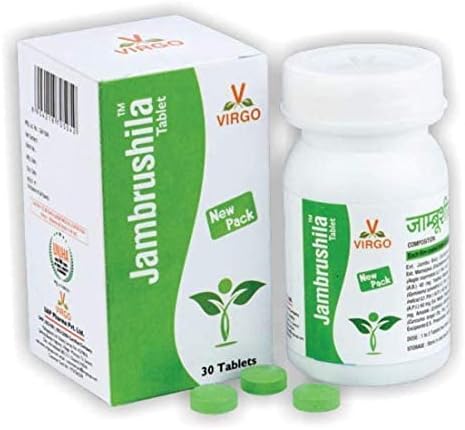 VIRGO UAP Pharma Jambrushila 100 Tablets (Pack of 2)