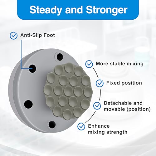 AYINLAB Mix Wide Vortex Mixer 4000 U/min, Farb- & Labor-Mixer, 20.000h bürstenloser Motor, max. 150ml, für Chemie, Nagelgel, Tinte, Harz, DIY