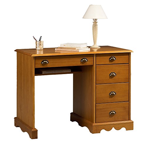 ACTUAL DIFFUSION Windsor Bureau Enfant Pin Miel, Bois, 58,3x100x74,7 cm