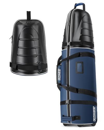 Findway Sac de Voyage pour équipement de Golf avec Roues