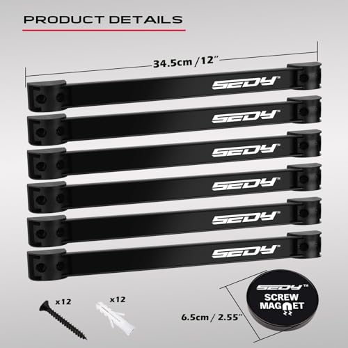 SEDY 7-Piece Magnetic Tool Organizer