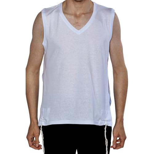Chabad Cotton Undershirt Tsitsis for Adults