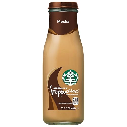 Image of Starbucks Frappuccino Coffee Drink, Mocha, 13.7 fl oz Bottles (12 Pack)