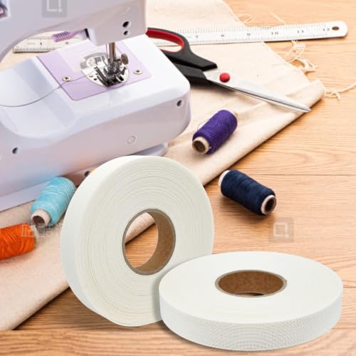 Image of 50 Yards Fishbone Hem Tape, Banroll Tape for Sewing Narrow Hem