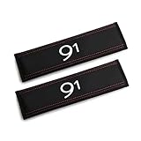 【Easy to Install】：There is a sticky Velcro at the bottom of the seat belt cushion, you just need to open it, fold it over the seat belt and secure it firmly. Detachable and washable.