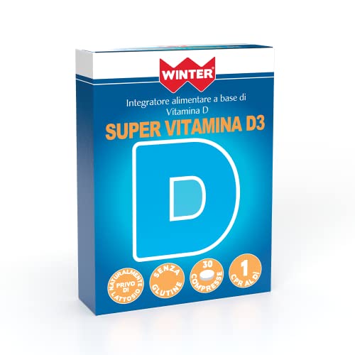 Winter - Super Vitamina D3 - Integratore alimentare - confezione da 30 compresse