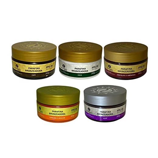 Parafina bronzeador acelerador de bronzeado Duotrato 200g (Chocolate)