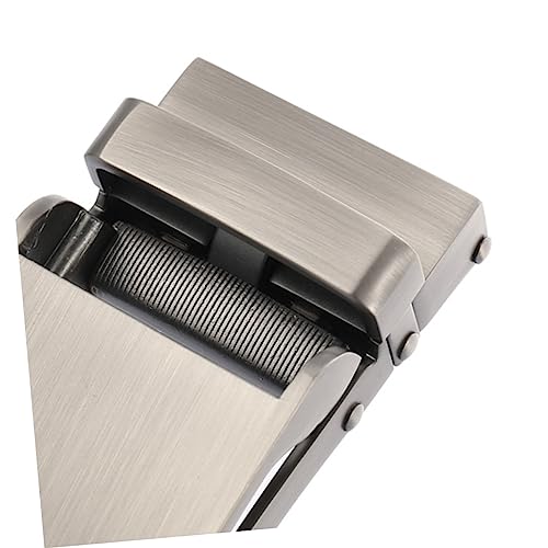 Uonlytech Fashion Men's Automatic Belt Buckle Durable Alloy Plaque Buckle for Belts Effortless for Formal and Casual Wear Compatible and Straps3