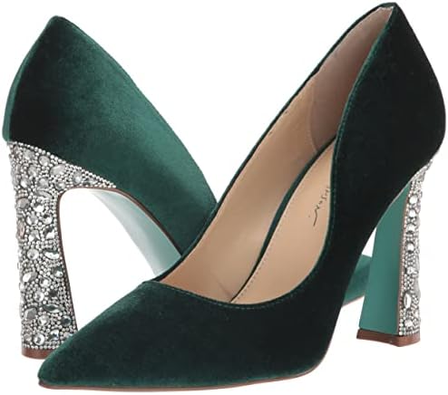 Betsey Johnson Women's Corie Pump, Emerald, 8 | Image 6