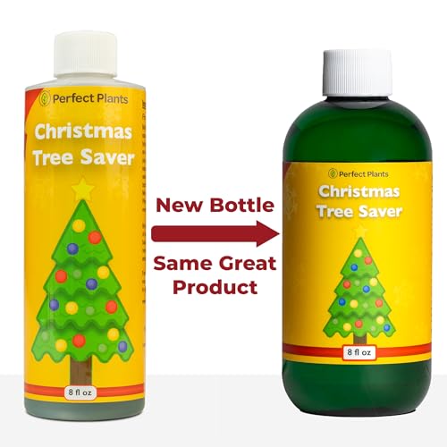 Perfect Plants Christmas Tree Saver 8oz. | Easy Use Xmas Tree Preserver Food | Have Healthy Green Christmas Trees All Holiday Season