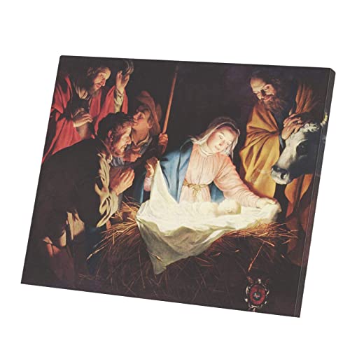 La Nativité Peinture sur Toile pour Sublimer Votre Décoration de Noël en Famille