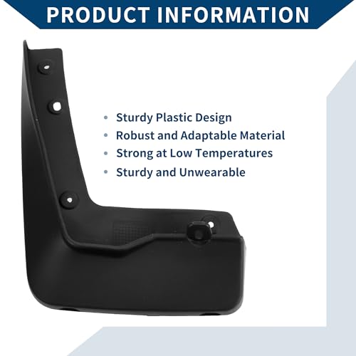 Image of Mud Flaps Splash Guards W /Mount Accessories for BMW X1 2016-2023 Front and Rear Mud Guards 1 Set