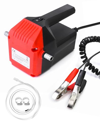 Extractor de fluidos cambio diesel y aceite motor 12V 60W para mantenimiento vehicular