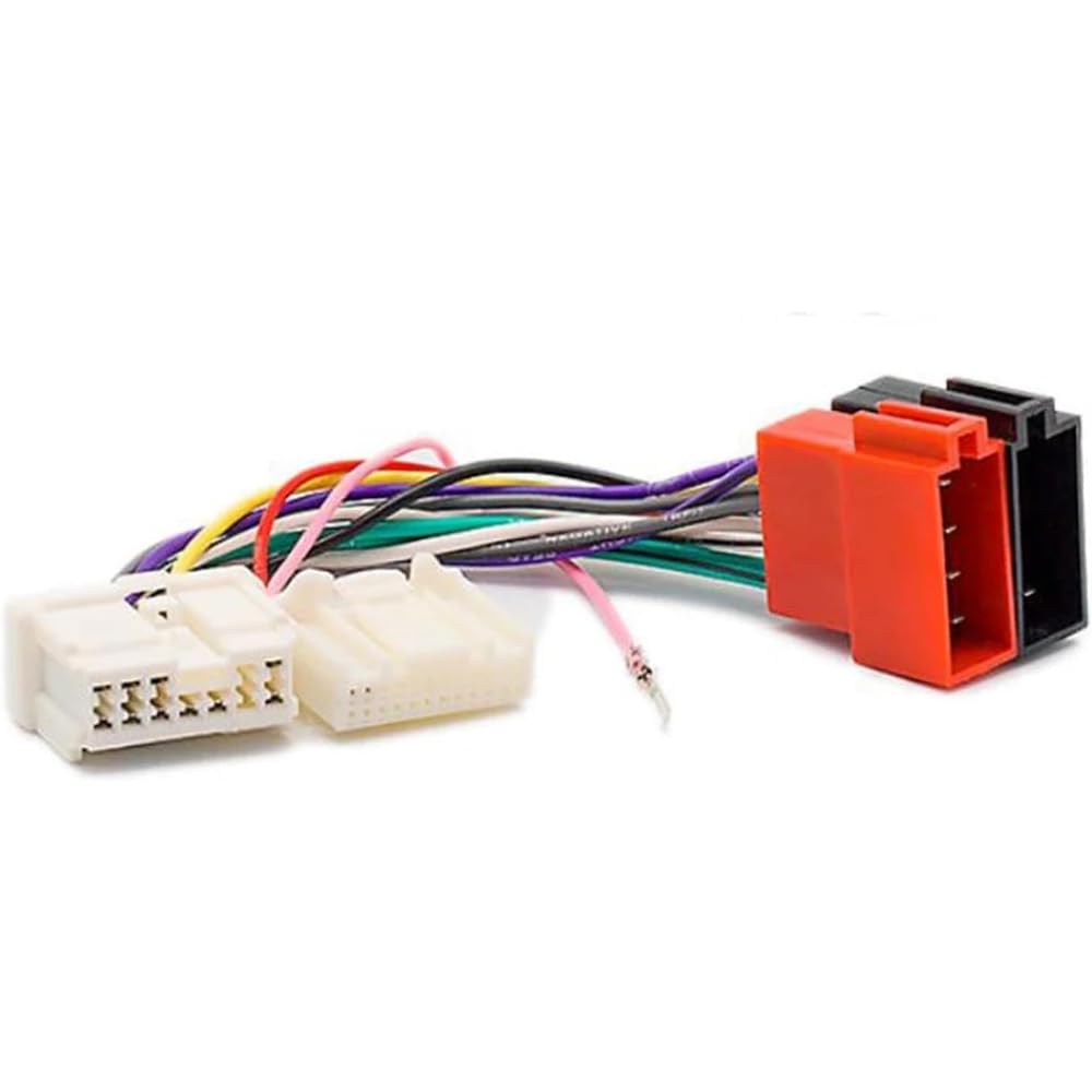 Radio Wiring Harness Adapter Stereo ISO Cable Loom for Primastar 2 2014-