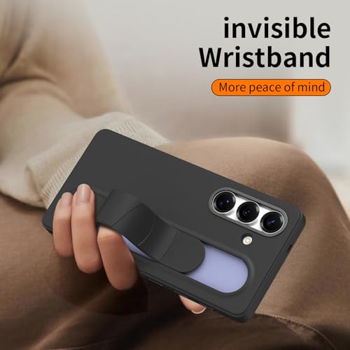 Image of for Samsung Galaxy S25 Plus 5G with Smart Button, Standing Grip Phone Case with Kickstand, for Samsung S25 Plus 5G Case Smart Button Cover | Hand Strap | Soft Touch | Stand Grip | Smart Butto