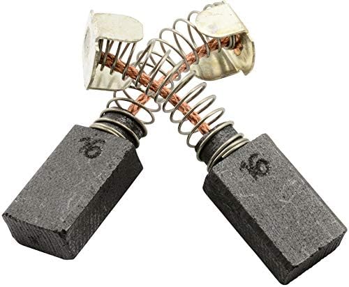 Specialty Carbon Brushes 1761_Ryobi_BE4240 for Ryobi Belt sander BE4240 - With Automatic Stop, Spring, Cable and Connector
