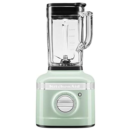KitchenAid ARTISAN K400 5KSB4026EPT - Batidora de vaso (1200 W, 1,4 L), color verde