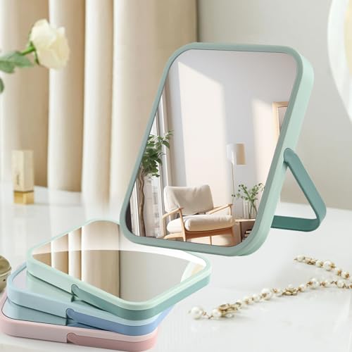 Espejo Magnético Rectangular Portátil con Soporte Plegable miniatura 3