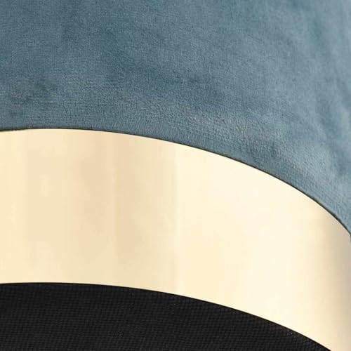 Tabouret bleu clair portable pour optimiser l'espace et le manque de sièges - 2