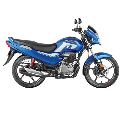 Image of Hero MotoCorp SUPER SPLENDOR BS6 FI DSS C (OBD2B) Motorcycles /Bike Metallic Nexus Blue Booking for Ex-Showroom Price