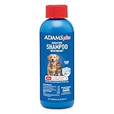 ADAMS Plus Flea & Tick Shampoo with Precor for Dogs, Cats, Puppies & Kittens, Flea Shampoo to Treat Flea Infestations, Kills Ticks, Fleas, Flea Eggs & Lice, Cleans and Conditions Coat, 6 Ounces