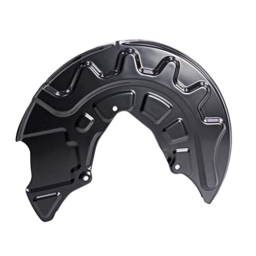 BESTPRICE 1x Ankerblech vorne links Spritzbelch Deckblech für Bremsscheibe Kompatibel mit A udi A3, SEAT LEON, SKODA OCTAVIA 3, VW GOLF 7, PASSAT B8 (3G2, CB2)(3G5, CB5), TIGUAN