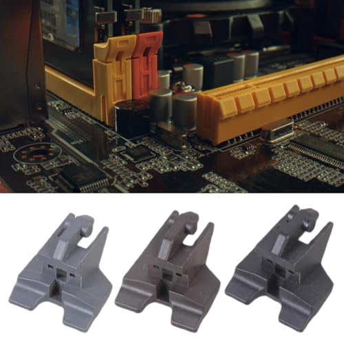 3 clips para ranura PCIE 16X para instalación en motherboard miniatura 7