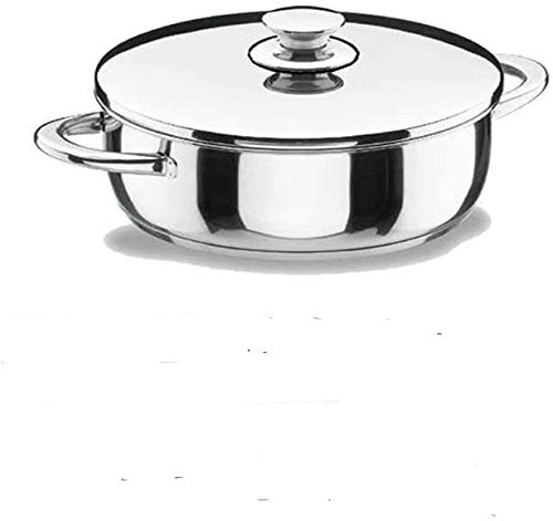 Talox Cacerola Acero Inox 18-8 C-Tapa 18X 7 Cm - 1,7 Lt Mod 201 - Mibricotienda En Oferta Talox Cacerola Acero Inox 18/8 C/Tapa 18X 7 Cm - 1,7 Lt