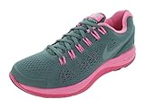 Nike Girl's Lunarglide 4 (Girl's) Cool Grey/Pink 4.5 Medium (D)
