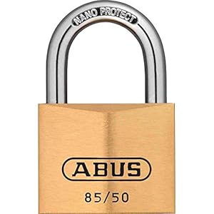 ABUS 85/50 Brass Security Padlock
