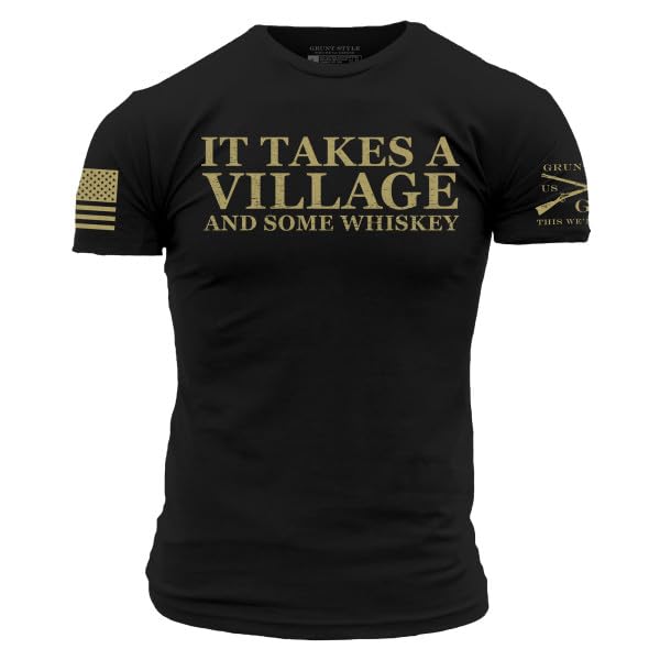 Grunt Style It Takes A Village Men's T-Shirt