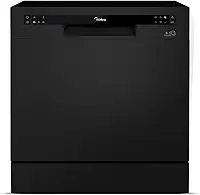 Lava Louças 8 Serviços Preto 220V Midea
