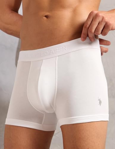 Image of U.S. Polo ASSN. Men's PT006 Bamboo Comfort Trunks for All-Day Freshness - Pack of 1