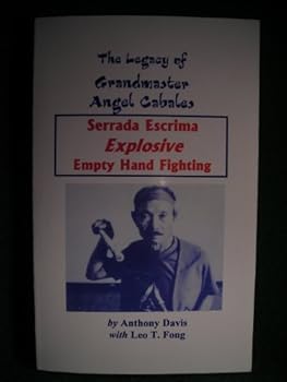 Paperback Serrada Escrima Explosive Empty Hand Fighting Book