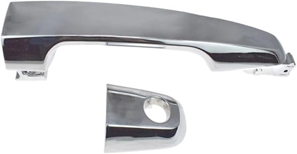 Grab Handles Chrome Front Exterior Outside Door Handle Fit for Mitsubishi Sport 3 L200 2015-2022 5716A587 Universal(Left 5716A587)