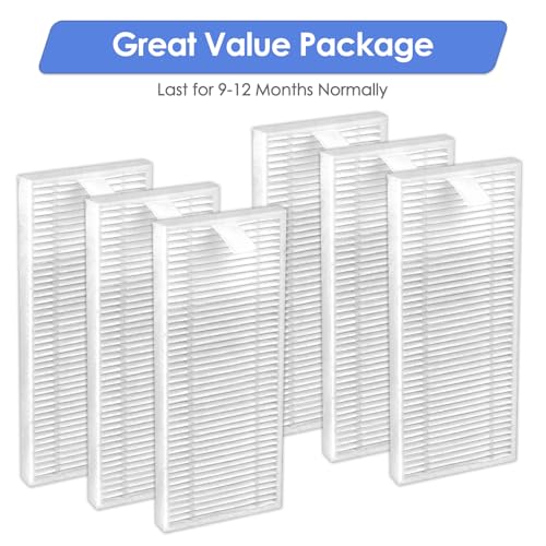 Image of (6 Pack) M310 Replacement HEPA Filters Compatible With Lefant M310 Robot Vacuum Cleaner, Filters Accessories Kit, Filter Kit